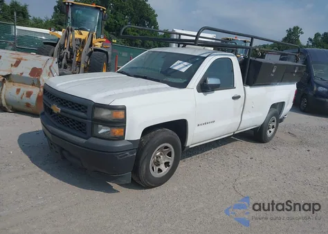 2014 Chevrolet Silverado 1500 Work Truck 1Wt from USA, damaged, VIN 1GCNCPEH8EZ278121
